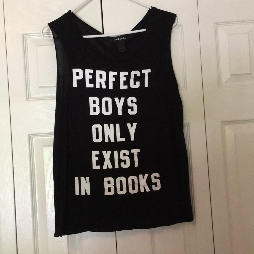 Perfect boys only exist in books Tank